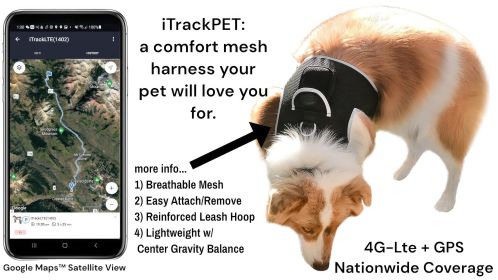 Pocket Mini Waterproof Pet Realtime Rechargeable GSM GPRS GPS Tracker Size:XS