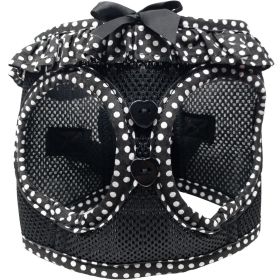 Black and White Polka Dot Ruffle (Option: Small)