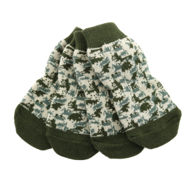 Non-Skid Dog Socks -  Camo (Option: Large)
